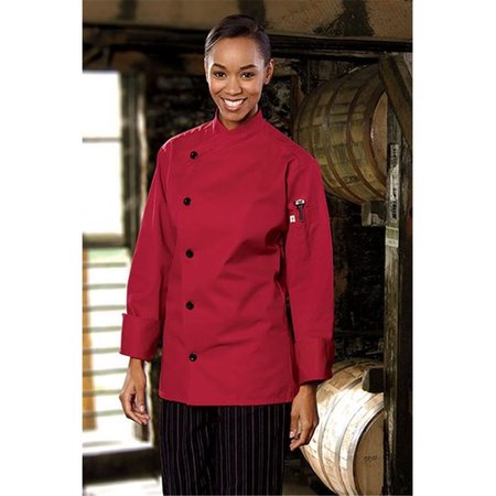 NATHAN CALEB Rio Chef Coat in Red - 3XLarge NA2505270